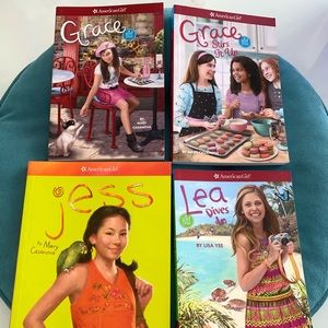 Set of 4 American Girl of Year Books